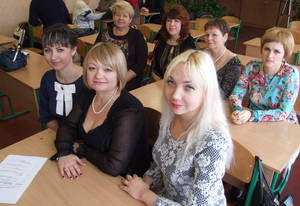 учасники районного туру Всеукраїнського конкурсу «Учитель року»
